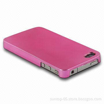 Silicone Case for iPhone, Measures 58 x 34 x 43cm, Made of PC and Metal Plated Materials